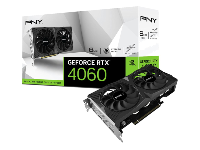PNY GeForce RTX 4060 Dual Fan VERTO 8GB GDDR6